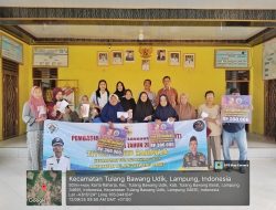 Pembagian BLT di Tiyuh Karta Raharja Berjalan Lancar, 15 KPM Terima Bantuan Tunai.