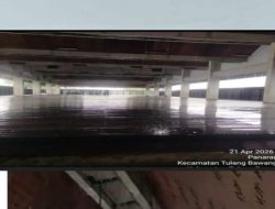 ‎Gedung Sesat Agung Tubaba Baru Direhabilitasi Rp1,9 Miliar, Sudah Bocor Saat Hujan.  ‎