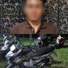 Satreskrim Polres Tulang Bawang Barat Amankan Pelaku Curat di Tiyuh Kagungan Ratu Agung.