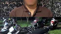 Satreskrim Polres Tulang Bawang Barat Amankan Pelaku Curat di Tiyuh Kagungan Ratu Agung.
