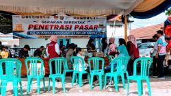 Operasi Pasar Murah Digelar di Pasar Mulya Asri, Pemkab Tubaba Perkuat Langkah Kendalikan Inflasi.