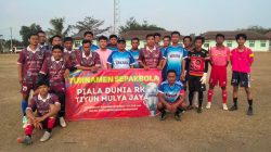 Karang Taruna Mulya Jaya Gelar Turnamen Sepak Bola Antar-Suku, Pererat Silaturahmi Pemuda.