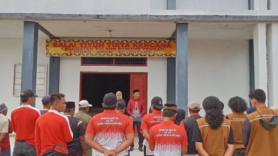‎Peringati Hari Desa Nasional 2026, Pemerintah Tiyuh Tirta Kencana Gelar Gotong Royong Bersama Mahasiswa KKN ITERA.  ‎