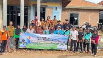 ‎Pemerintah Tiyuh Panarangan Gotong Royong Peringati Hari Desa Nasional.