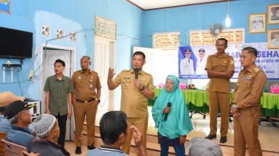 Wabup Nadirsyah Tinjau Tubaba Q Sehat di Pagar Dewa: Tekankan Jemput Bola Pelayanan Kesehatan dan Kelola Sampah Jadi Kas Pengajian.