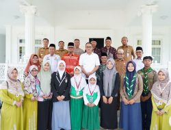 Bupati Tubaba Terima Audiensi Kontingen Muhammadiyah Peserta Olympic AD VIII Tingkat Nasional.