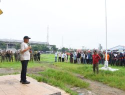 Bangun Kesadaran Kolektif, Wabup Tubaba Pimpin Gotong Royong di Pulung Kencana.
