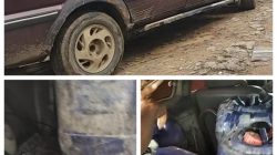 Mobil Kijang Sarat Derigen Diamkan Di Belakang SPBU, Diduga Nekat Oplos Solar Subsidi.