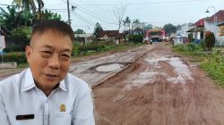 Abi Putra Soroti Truk Muatan Tinggi Diduga Rusak Jalan di Tubaba