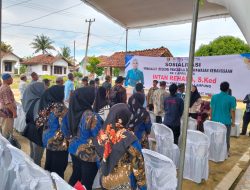 Sosialisasi Pancasila Berlanjut di Tiyuh Balam Jaya, Warga Sampaikan Aspirasi Infrastruktur.