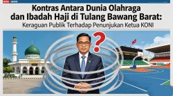 KONI dan Haji Tubaba: Ketika Jabatan Olahraga Masuk ke Urusan Ibadah.   