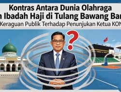 KONI dan Haji Tubaba: Ketika Jabatan Olahraga Masuk ke Urusan Ibadah.   