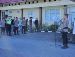 Siap Amankan Malam Takbir Idul Adha 1447 H , Polres Tulang Bawang Gelar Apel Gabungan Di Titik Kritis Dan Rawan.