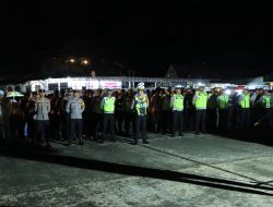 Polres Tulang Bawang Barat Gelar Kesiapan Pengamanan Malam Takbiran Idul Adha 1447 H.