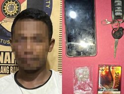 Satresnarkoba Polres Tulang Bawang Barat Amankan Pria Asal Tumijajar Kedapatan Memiliki 10 Butir Extacy.
