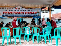 Operasi Pasar Murah Digelar di Pasar Mulya Asri, Pemkab Tubaba Perkuat Langkah Kendalikan Inflasi.