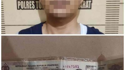 Sempat Buron, Pelaku Tindak Pidana Curat Berhasil Diamankan Sat Reskrim Polres Tulang Bawang Barat.