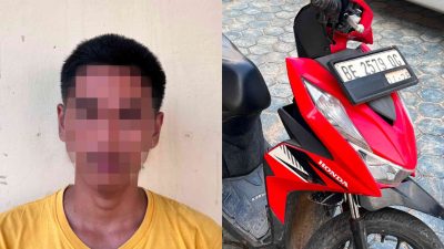 Unit Reskrim Polsek Gunung Agung Berhasil Amankan Tersangka Penipuan dan Atau Penggelapan.