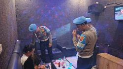 Tegakkan Disiplin, Sipropam Polres Tulang Bawang Barat Gelar Razia Tempat Hiburan Malam.