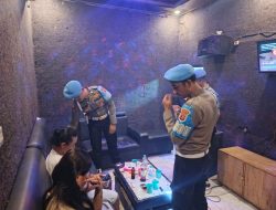Tegakkan Disiplin, Sipropam Polres Tulang Bawang Barat Gelar Razia Tempat Hiburan Malam.