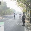 Polres Tulang Bawang Barat Amankan Kegiatan Colour Run Remind Festival 2026 di Lapangan Pulung Kencana.