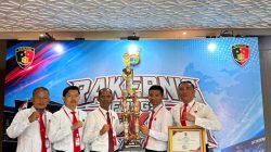 Polres Tulang Bawang Barat Raih Juara 1 Lomba TPTKP dan Olah TKP Polda Lampung, Bukti Profesionalisme Polri Presisi.