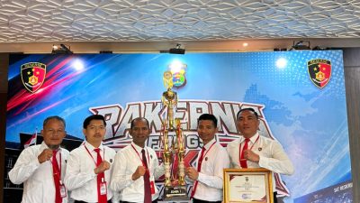 Polres Tulang Bawang Barat Raih Juara 1 Lomba TPTKP dan Olah TKP Polda Lampung, Bukti Profesionalisme Polri Presisi.