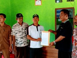 ‎Hariyanto Resmi Daftar Pilkati Gunung Menanti, Siap Lanjutkan Pembangunan dan Perkuat Ekonomi Warga.