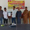 Oktavianus Resmi Daftar Calon Kepalo Tiyuh Karta Tanjung Selamat.  ‎