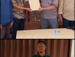 ‎Resmi Mendaftar, Saringat Siap Bertarung di Pilkati Tiyuh Daya Asri.