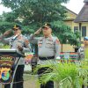 Upacara Welcome and Farewell Parade Kapolres Tulang Bawang Barat Berlangsung Khidmat.