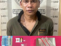Satresnarkoba Polres Tulang Bawang Barat Ungkap Kasus Tindak Pidana Narkotika di Kecamatan Lambu Kibang.