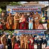 ‎Antusiasme Warga Tinggi, Minyak Goreng dan Beras Operasi Penetrasi Pasar di Mulya Asri.  ‎