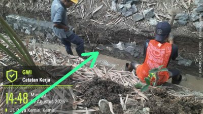 CV. Yenni Lestari Disorot Humas DPP GWI: Pemasangan Batu Spalnya Hanya Satu Lapis Disenderkan Ketanah Diduga Kurangi Volume.