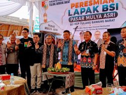 ‎Wabup Nadirsyah Hadiri Grend Opening Lapak BSI Di Pasar Mulya Asri.