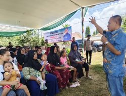 ‎Reses Tahap VI, Hanifal Serap Aspirasi Warga Penawar Aji: Jalan Rusak dan Krisis Air Bersih.