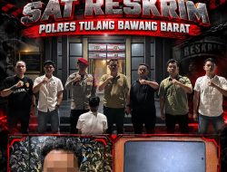 Satreskrim Polres Tulang Bawang Barat Ungkap Pelaku Penyebaran Konten Asusila.