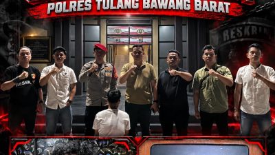 Satreskrim Polres Tulang Bawang Barat Ungkap Pelaku Penyebaran Konten Asusila.