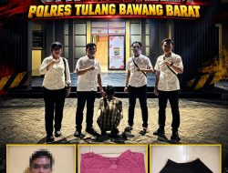 Satreskrim Polres Tulang Bawang Barat Ungkap Kasus Penganiayaan, Amankan Pelaku.