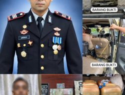 Satreskrim Polres Tulang Bawang Barat Ungkap Penyalahgunaan BBM Bersubsidi, Satu Tersangka Diamankan.