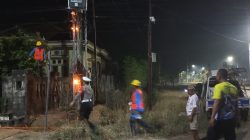 ‎Dugaan Korsleting Listrik Picu Api di Panaragan Jaya, Warga Sempat Khawatir.