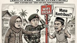 Diduga Pasang Tiang WiFi di Tanah Warga Tanpa Musyawarah, Pihak Kades Tatakarya Akui Tak Ada Kontribusi dan Klaim Ada Izin TNI.
