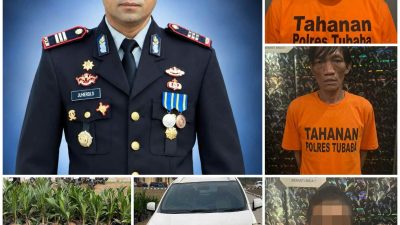 Unit Reaksi Cepat Sat Reskrim Polres Tulang Bawang Barat Ungkap Pencurian 100 Bibit Sawit, Tiga Pelaku Diamankan.